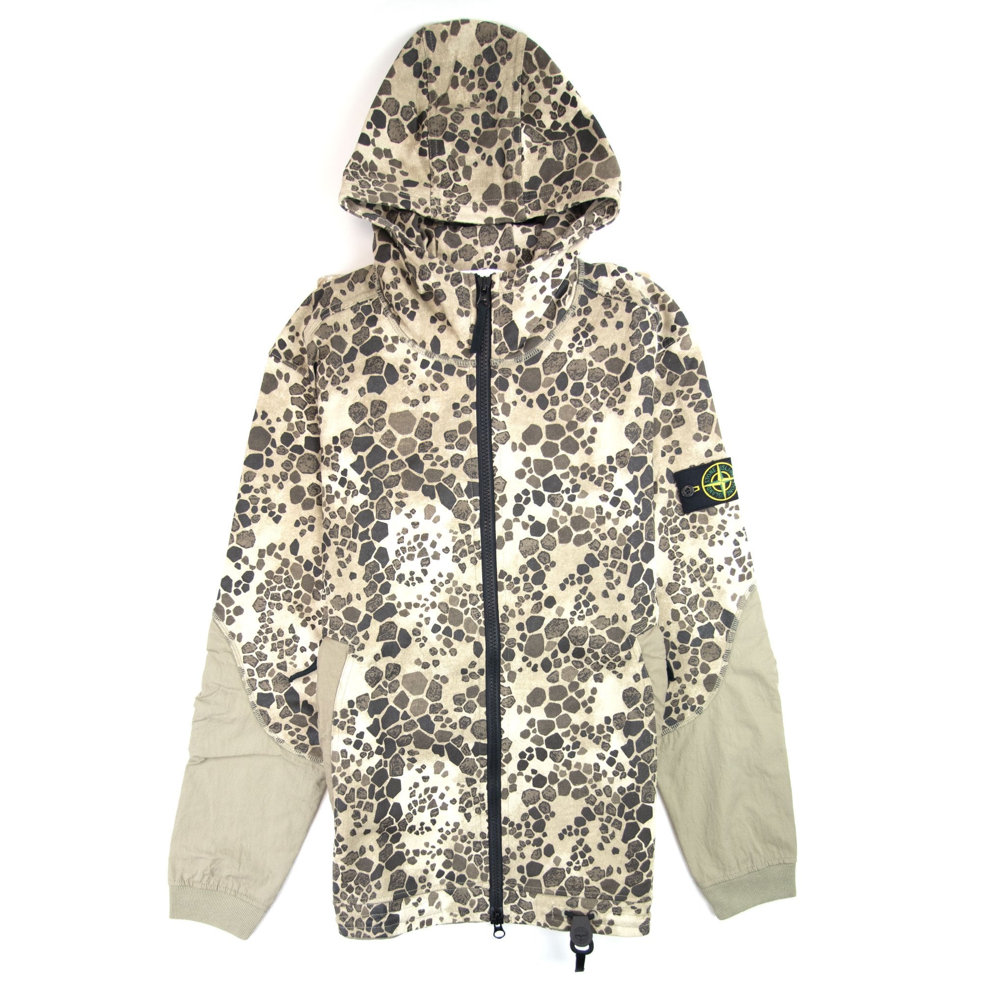STONE  alligator camo パーカー Stone Island Alligator Zip-Up Hoody Beige | ONU – Onu