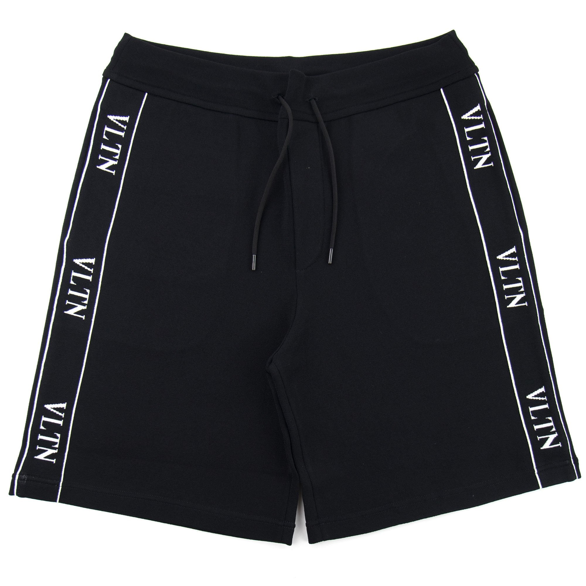 Valentino VLTN Viscose Bermuda Shorts Black | ONU – Onu