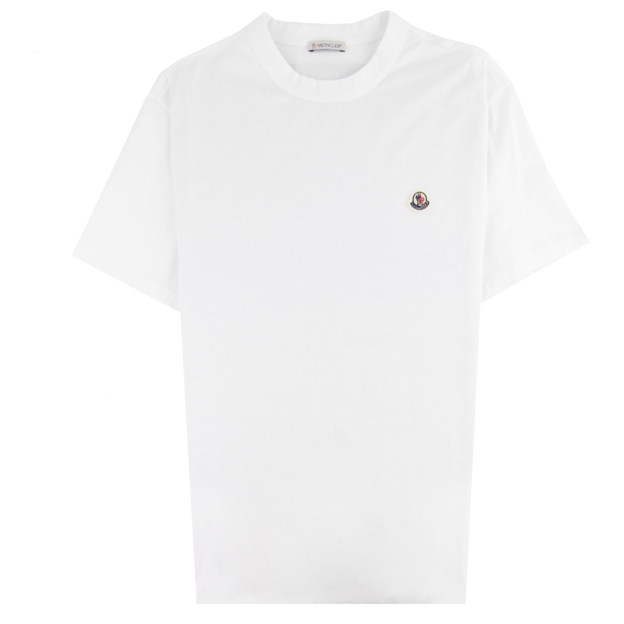 Moncler Maglia Zip Seam T-shirt White 001 | ONU – Onu
