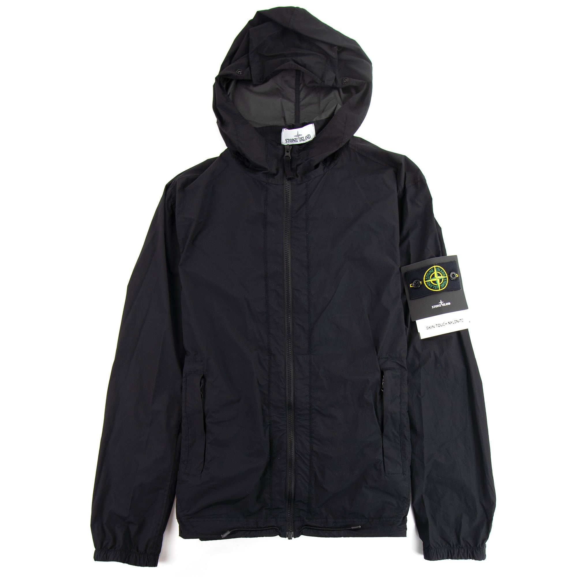 Stone Island Skin Touch Nylon-Tc Packable Jacket Black | ONU – Onu