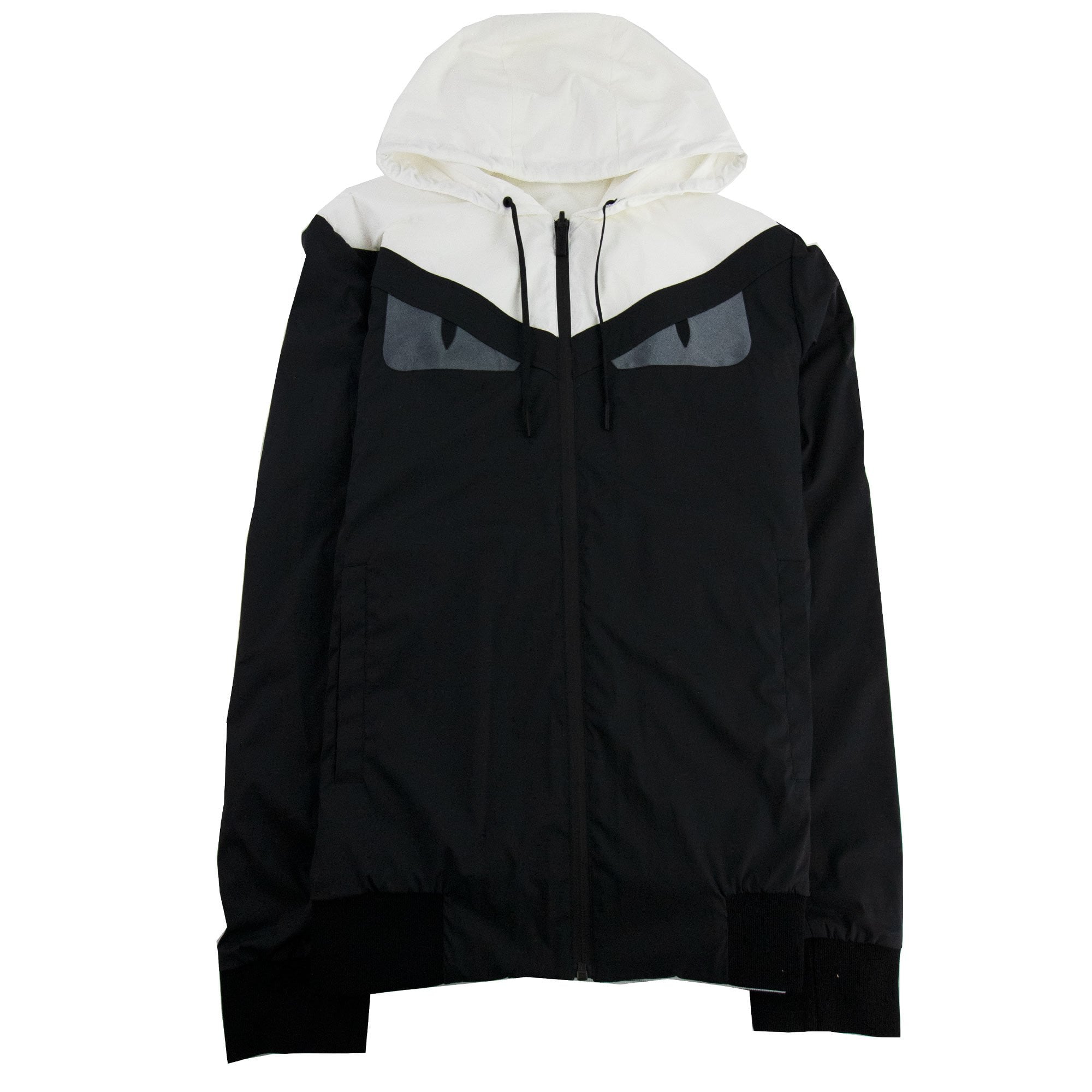 Fendi Reversible Nylon Windbreaker White/black | ONU – Onu