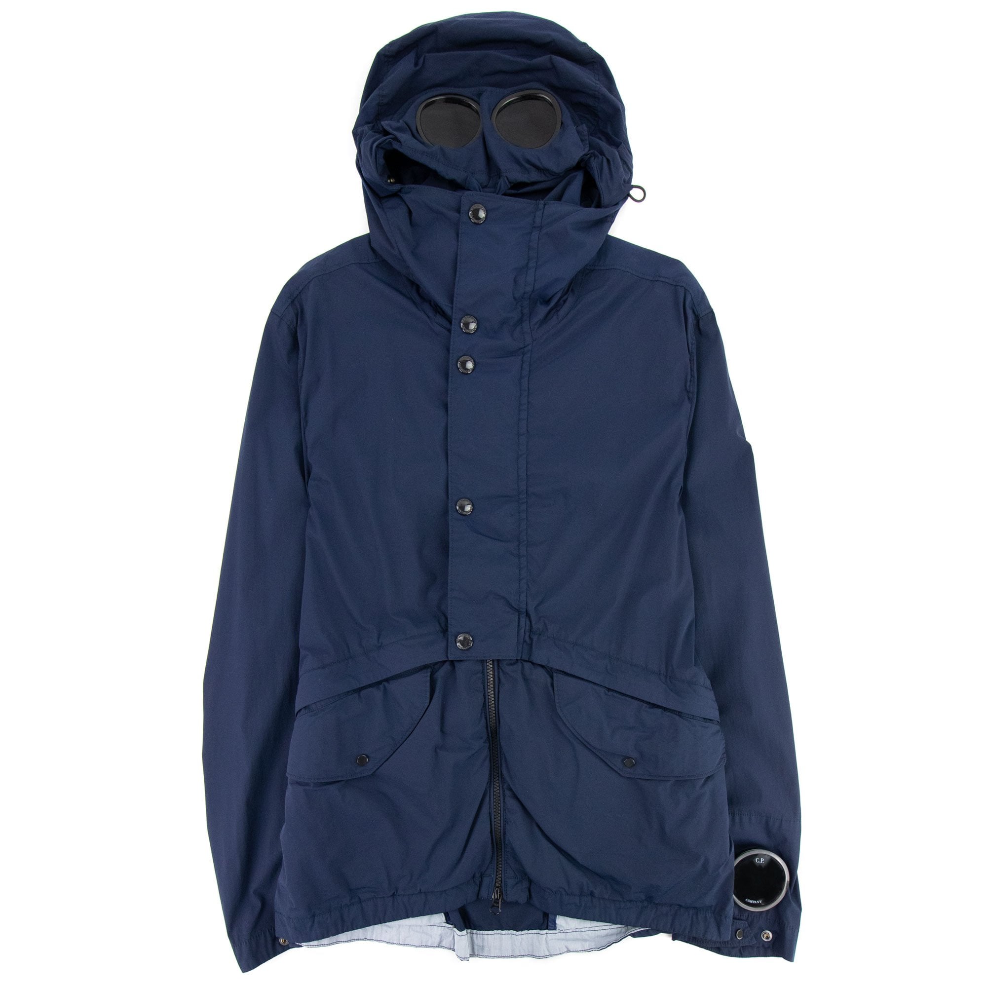 C.P. COMPANY NYCRA GOGGLE JACKET ゴーグル CP Company Nycra Goggle And Watchviewer Jacket Navy | ONU – Onu