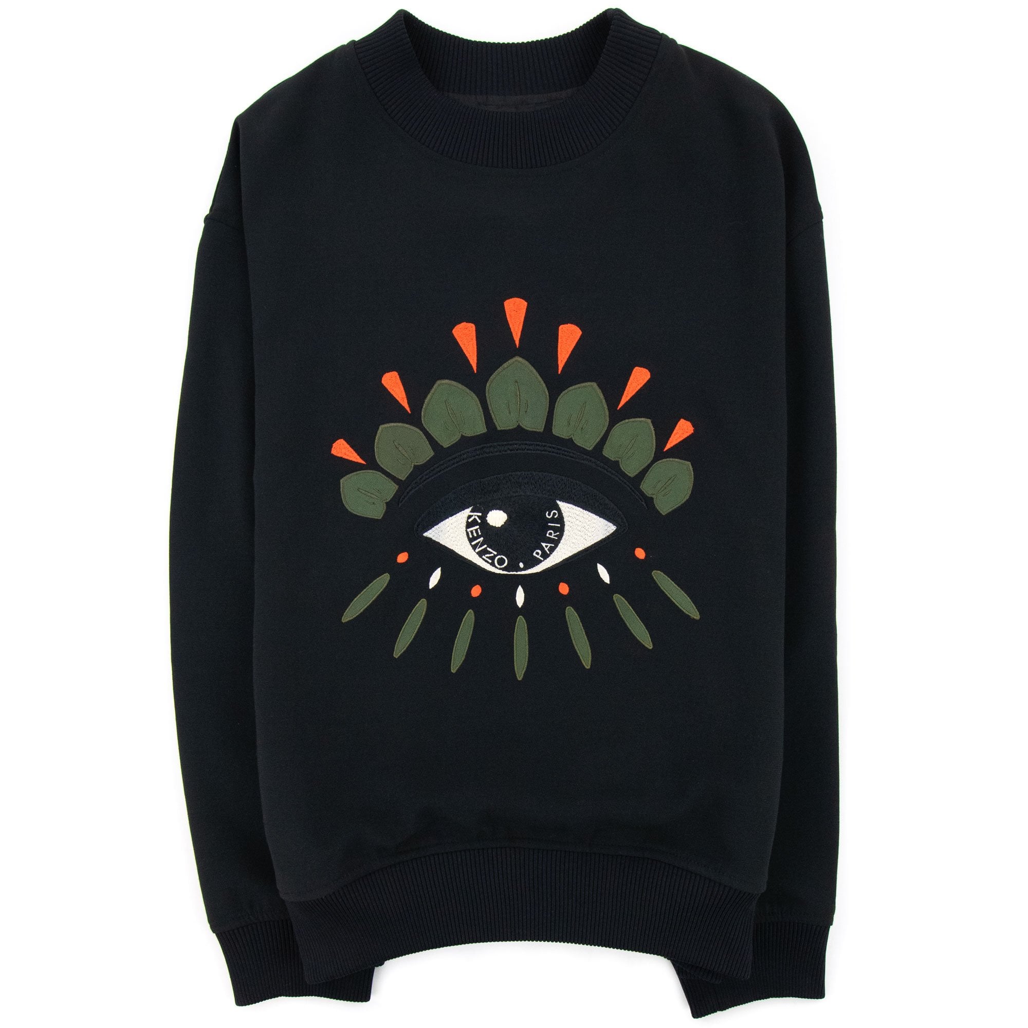 KENZO EYE スウェット Kenzo Eye Woven Sweat Black | ONU – Onu