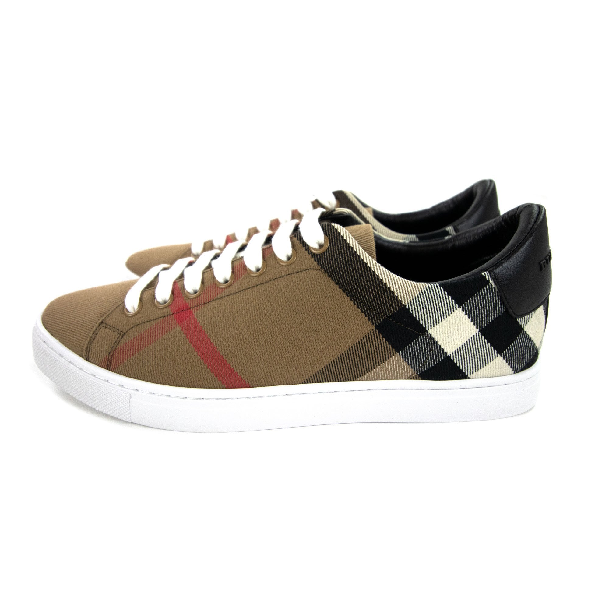 Burberry Albert Check Low Top Sneakers Hc/black | ONU – Onu