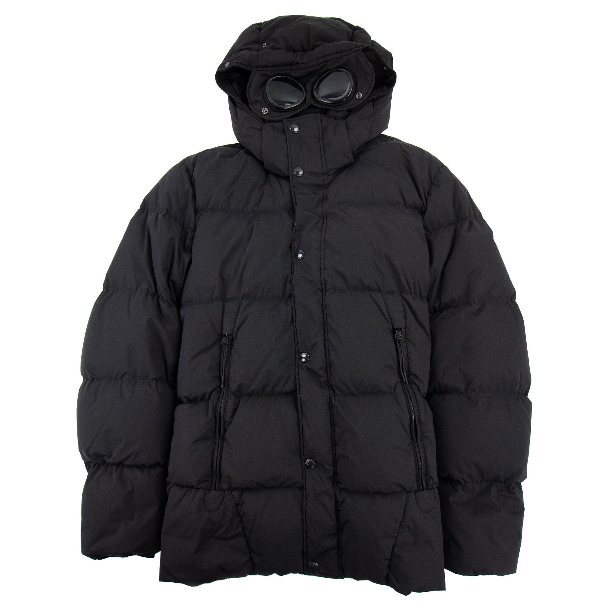 goggle jacket sale CP Company Cp Company Padding Medium Down Black 999 größe:8(S) Nike Youth Knit Swoosh Jahr 2025 full zip fastening