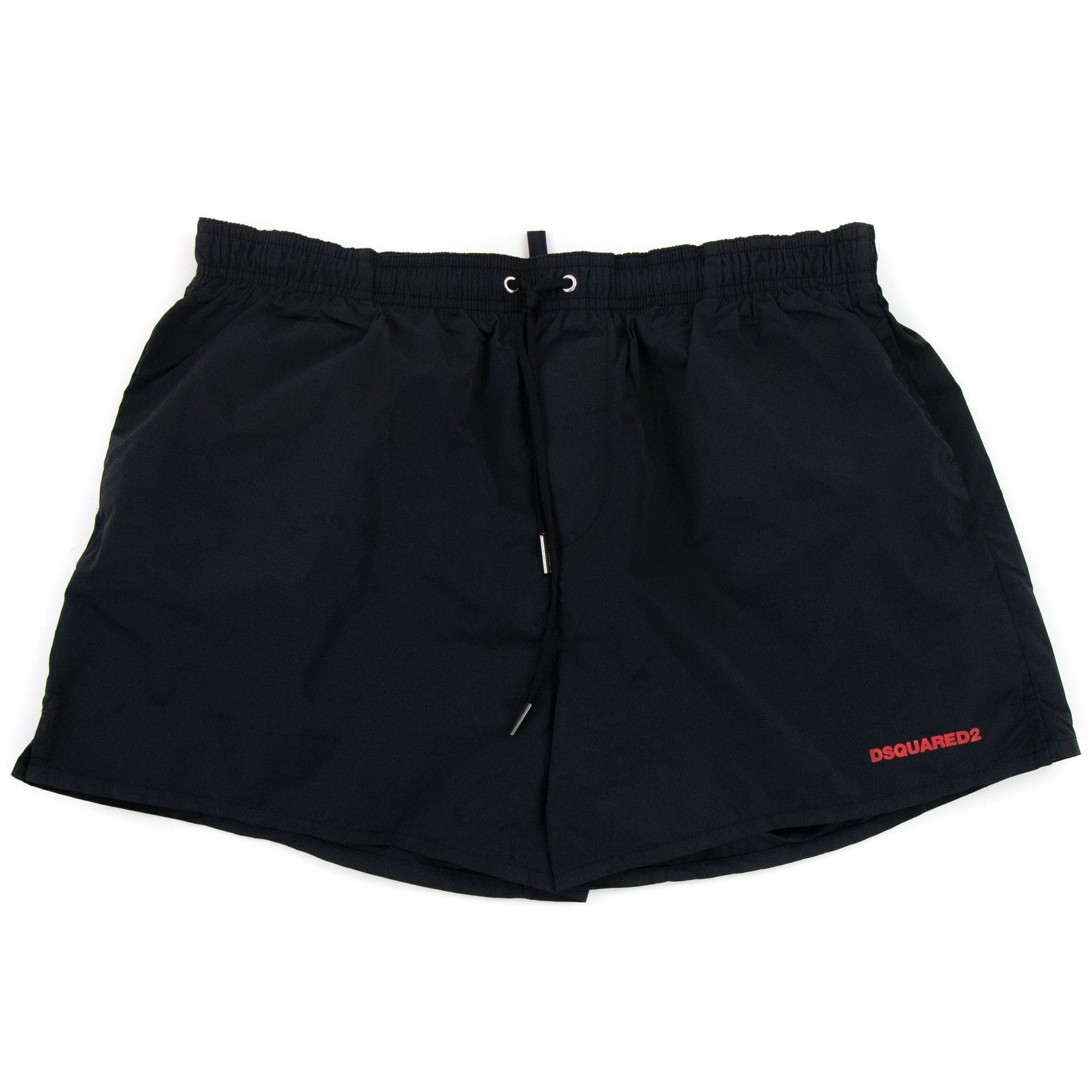 Dsquared2 Icon Shorts Black/red – Onu