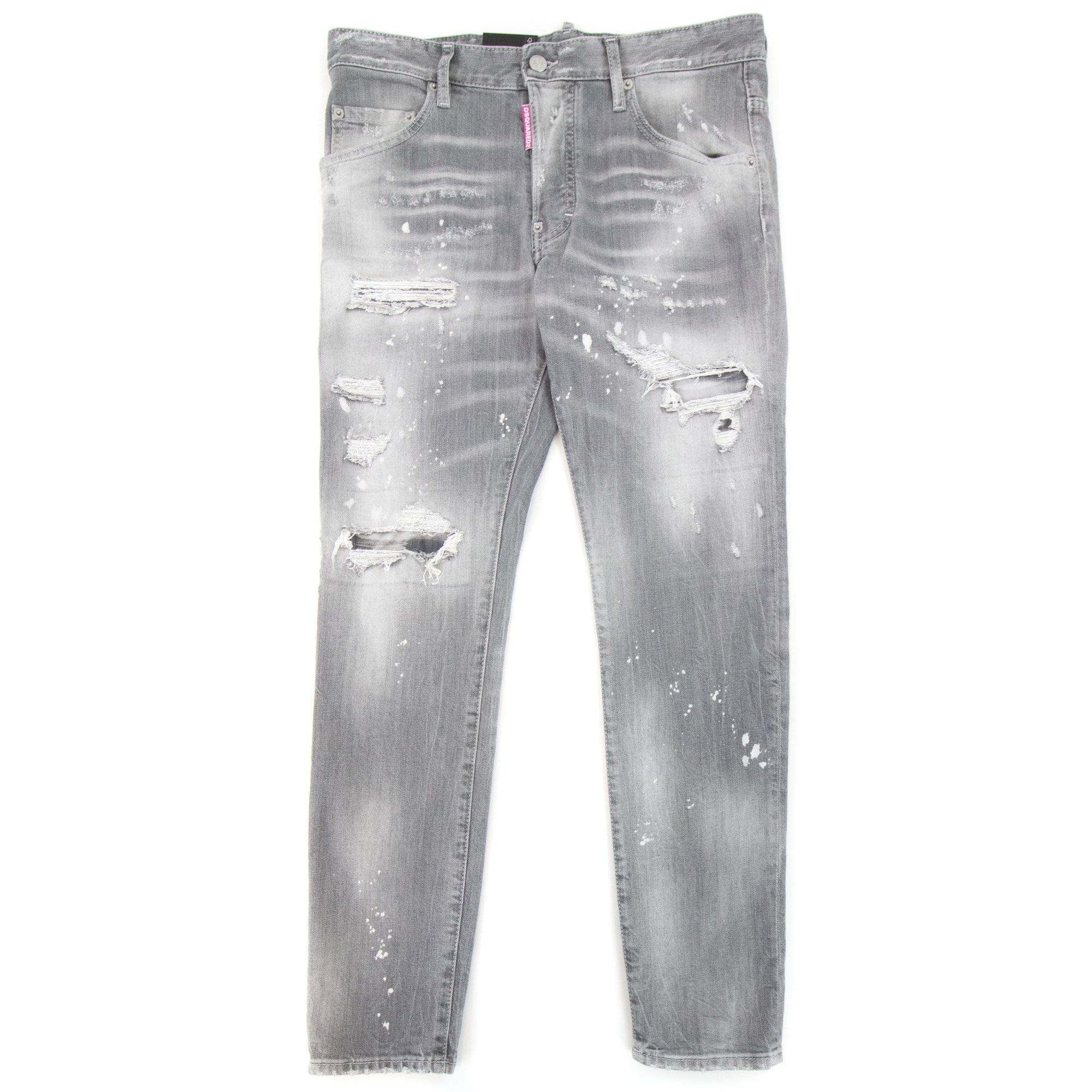 dsquared2 jeans light grey