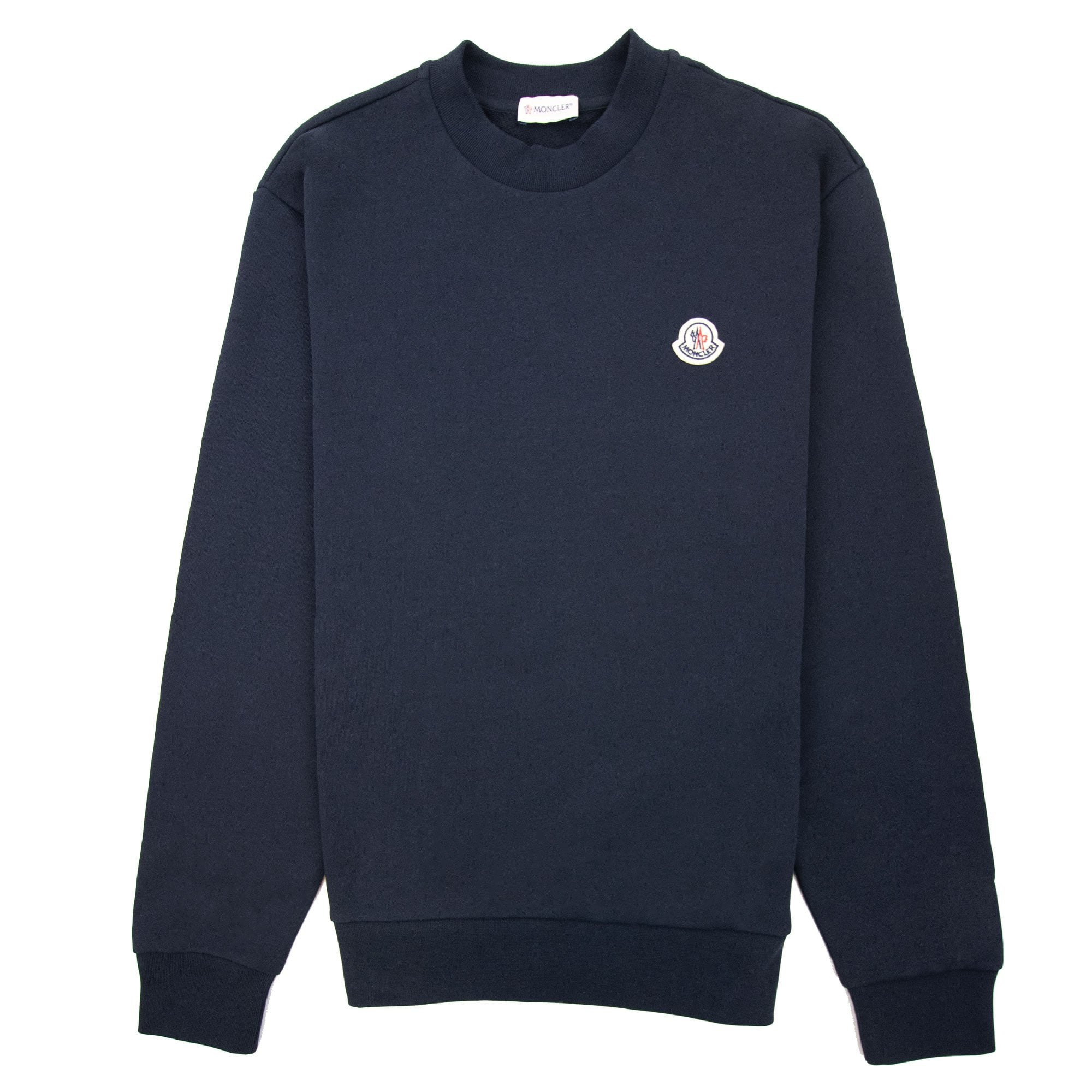 Moncler Logo Patch Sweatshirt Navy 778 | ONU – Onu