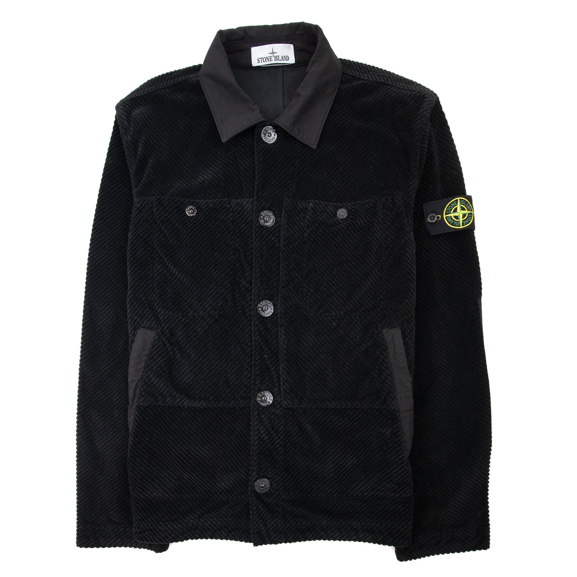 Stone Island Q0411 Corduroy 400 Black V0029 | ONU – Onu