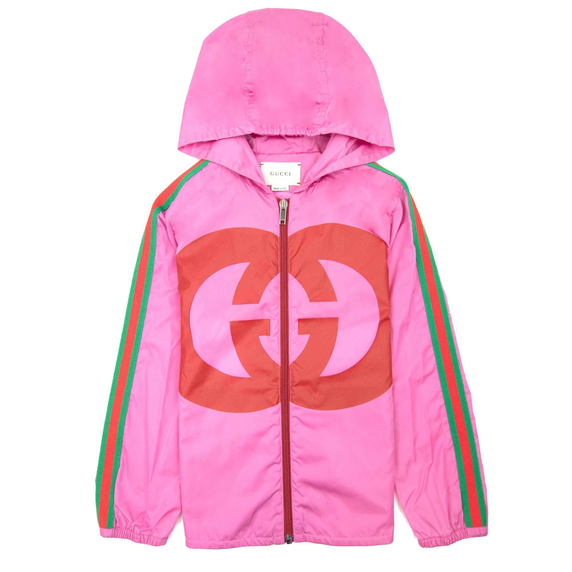 Gucci Junior Gg Interlocking Nylon Jacket Pink | ONU – Onu
