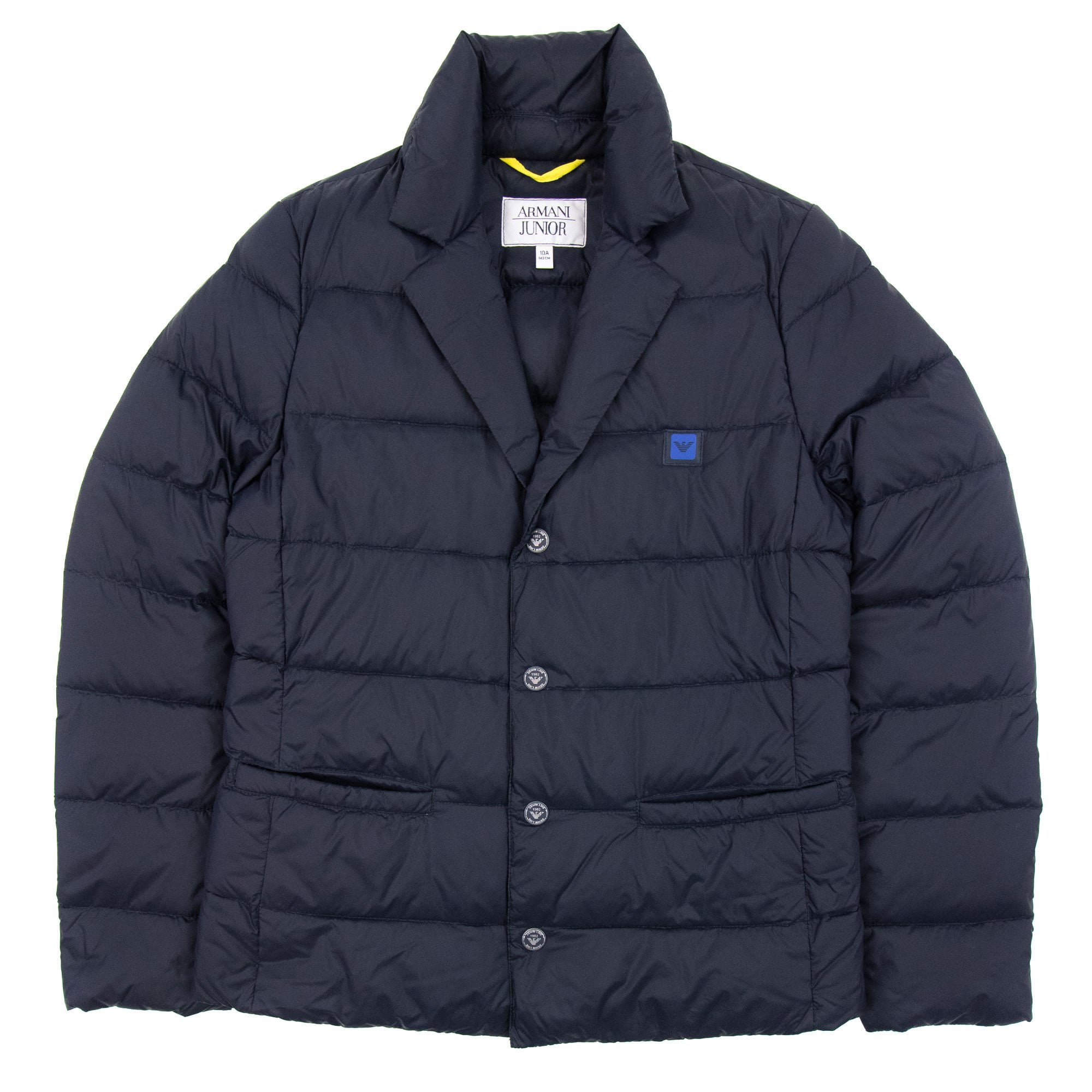 Armani Junior Padded Blazer Jacket Navy | ONU – Onu