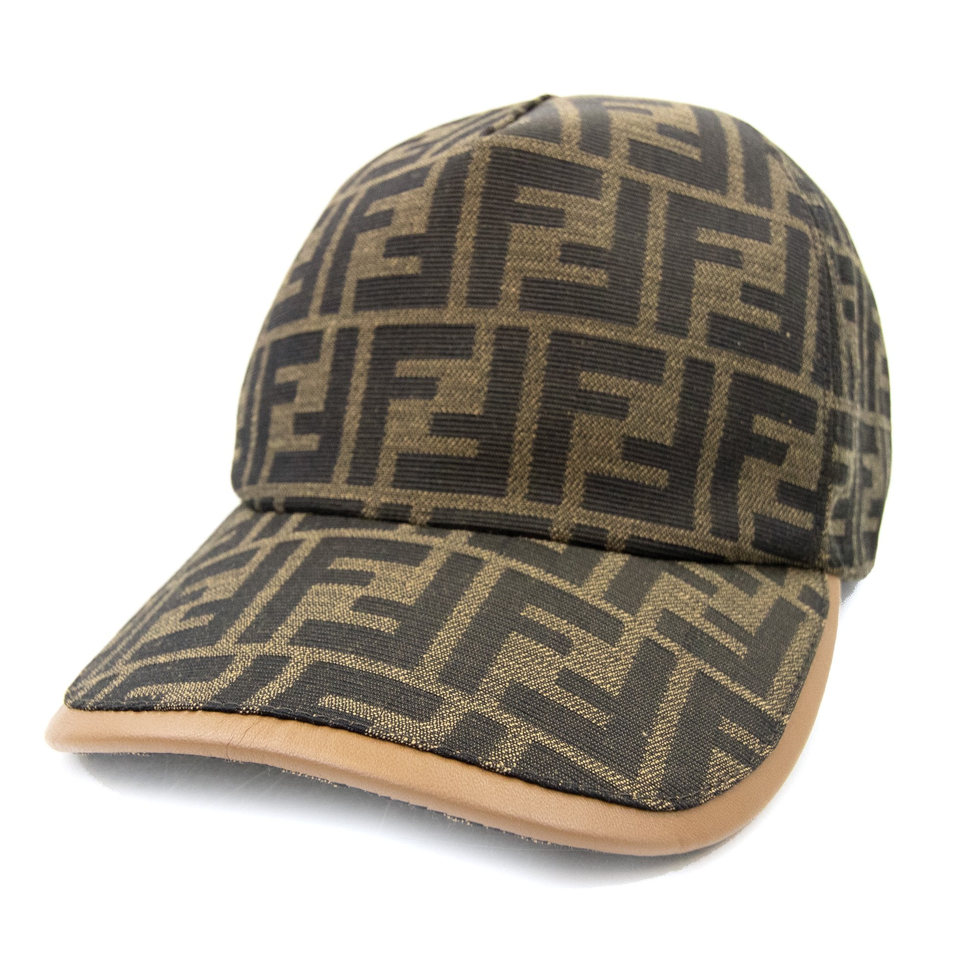 Fendi Ff Print Baseball Cap Dark Brown | ONU – Onu