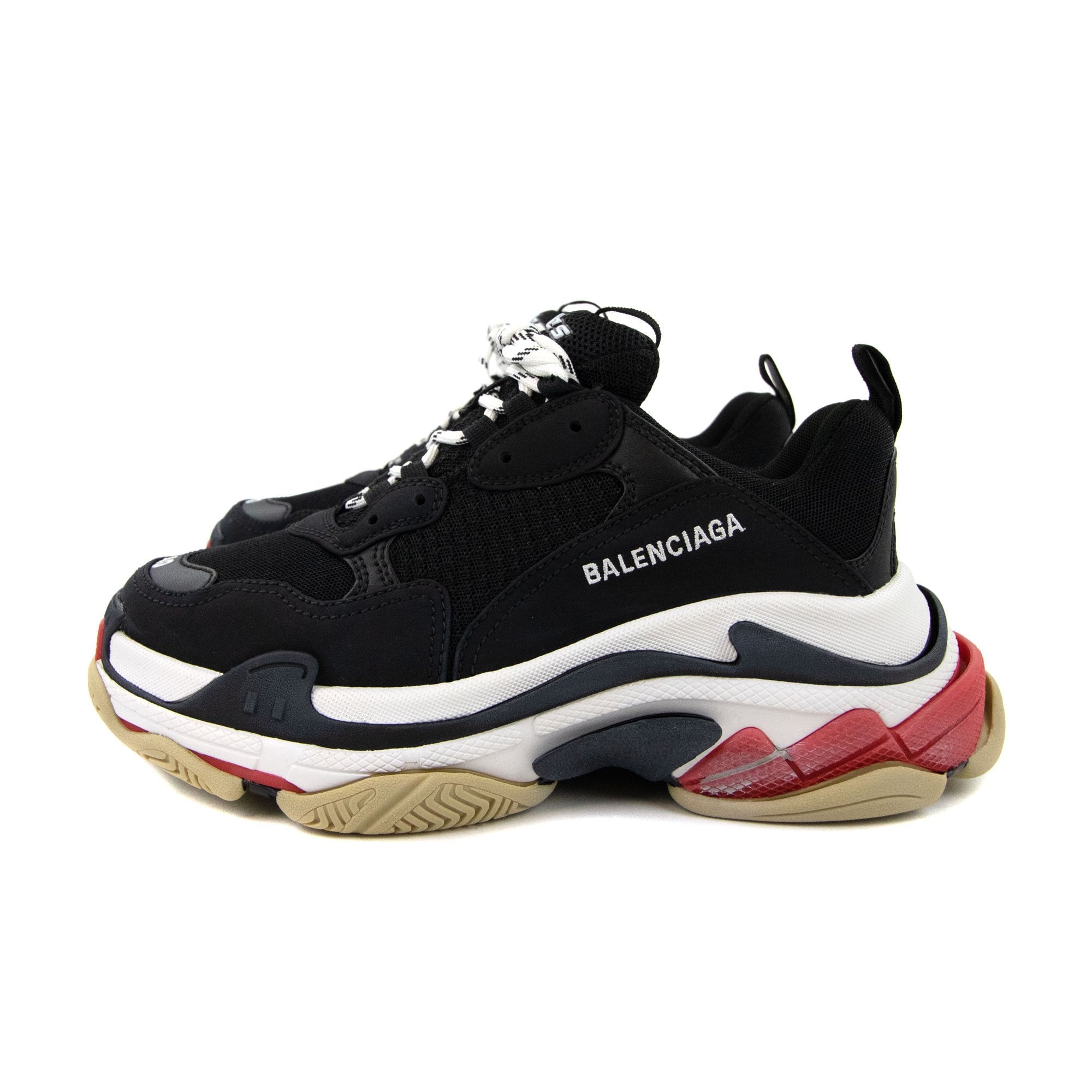 Balenciaga Triple S Sneakers Black/Red | ONU – Onu
