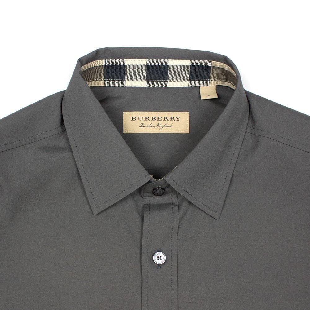 Burberry Cambridge Long Sleeve Shirt Grey