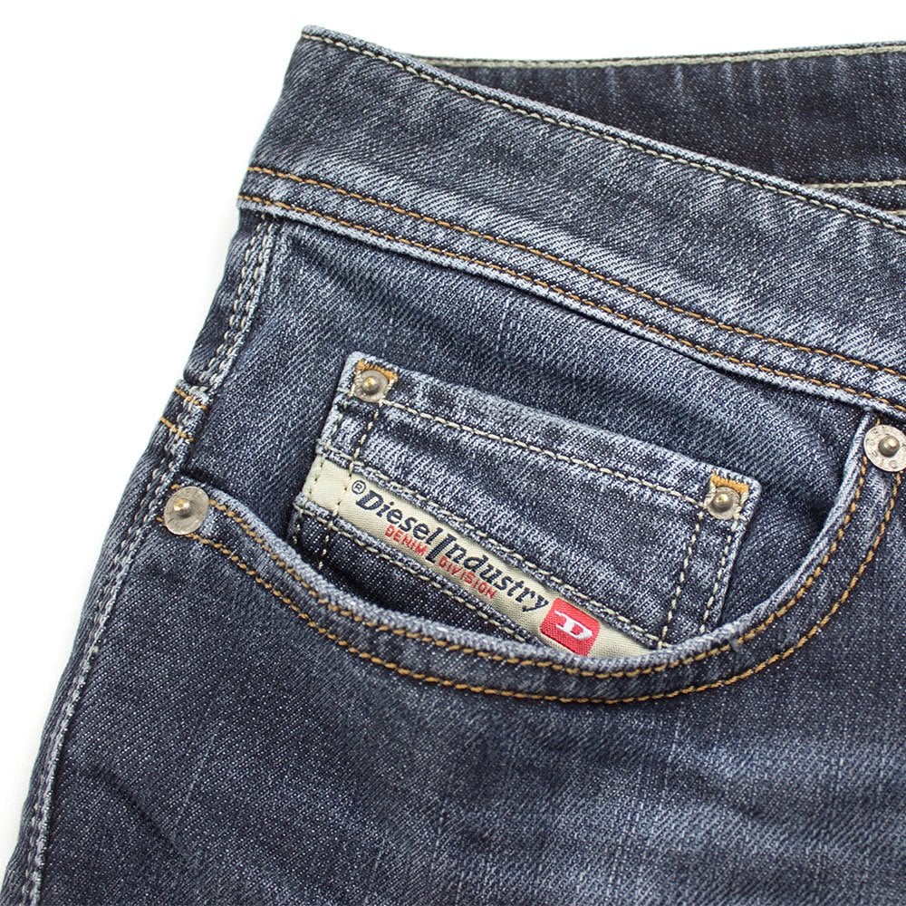Diesel Safado 0885k Stretch Denim Jeans