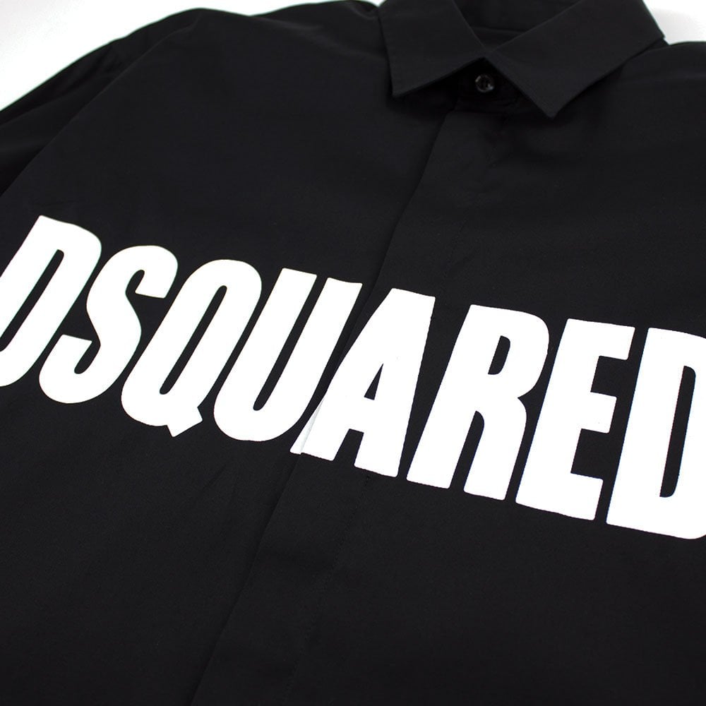 Dsquared2 Logo Shirt Black