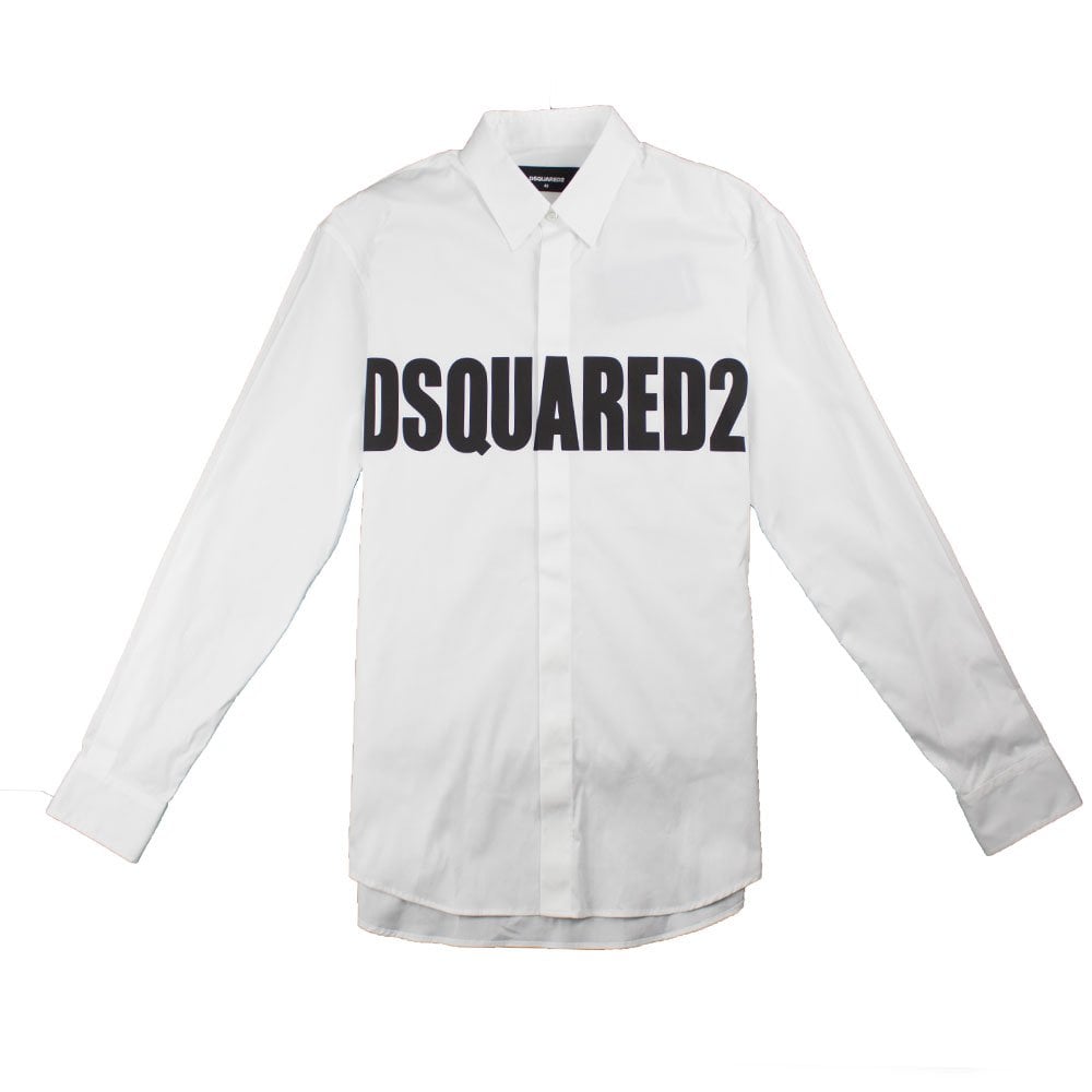 Dsquared2 Logo Shirt White