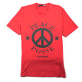 Love Moschino Red Peace Posse T-Shirt