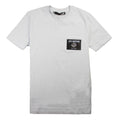 Love Moschino White Leather Patch T-Shirt