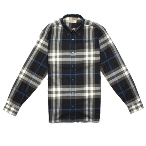 burberry 2025 gosha burberry check flannel shirt Burberry Salwick Check Flannel Shirt Black ONU – Onu