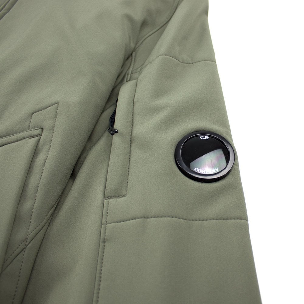 CP Company Soft Shell Lens Jacket Khaki