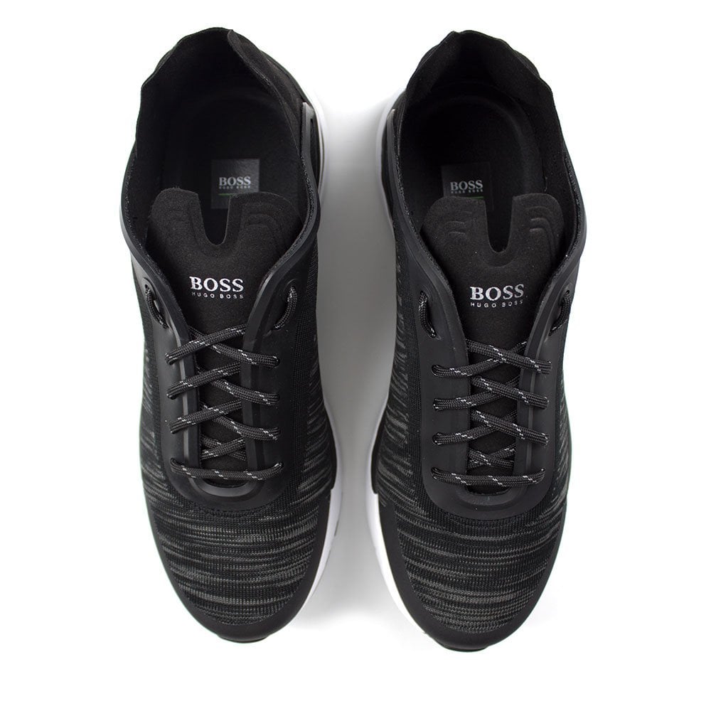 Hugo Boss Velocity Run Shoes Knit Grey