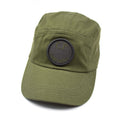 CP Company Embroidered Lens Logo Baseball Cap Khaki
