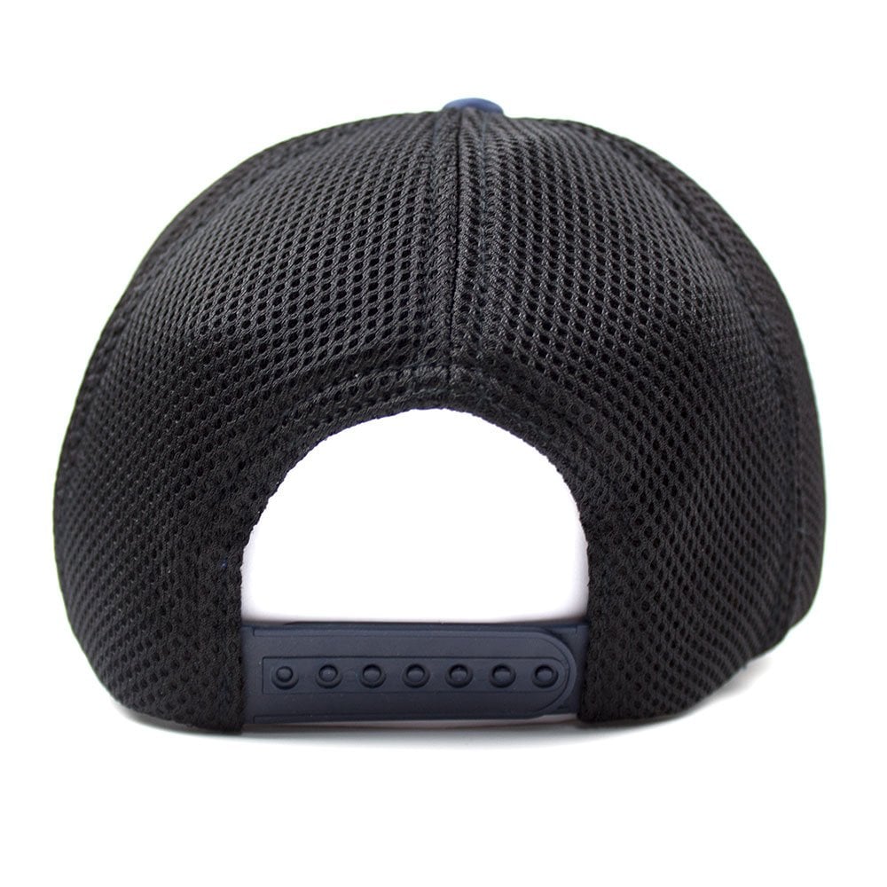 Armani Jeans Rubber 1981 Trucker Cap Blue