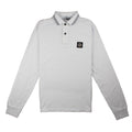 Stone Island Twin Tipped Long Sleeve Polo White/Black