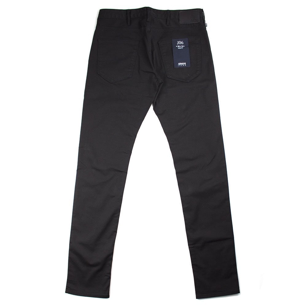 Armani Jeans J06 Slim Fit Black