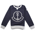 Moncler Junior Sweatshirt Anchor Navy/Grey