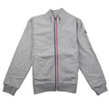 Moncler Junior Zip Up Bomber Jacket Grey