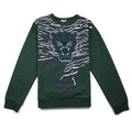 Kenzo Full Embroidered Tiger Sweatshirt Green