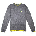 Kenzo Small Tiger Crest Knitted Jumper Grey/Yellow