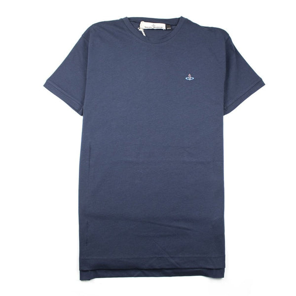 Vivienne Westwood Small Orb Logo T-shirt Navy – Onu
