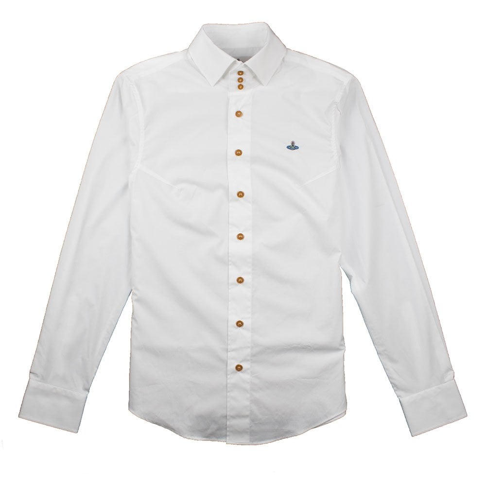 Vivienne Westwood 3 Button Shirt White