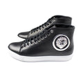 Versace Versus High Top Lion Head Sneaker Black