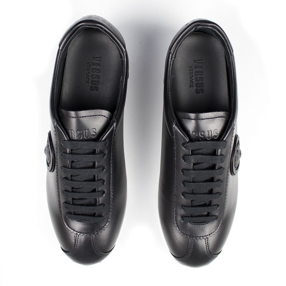 Versace Versus Low Top Lion Sneaker Black