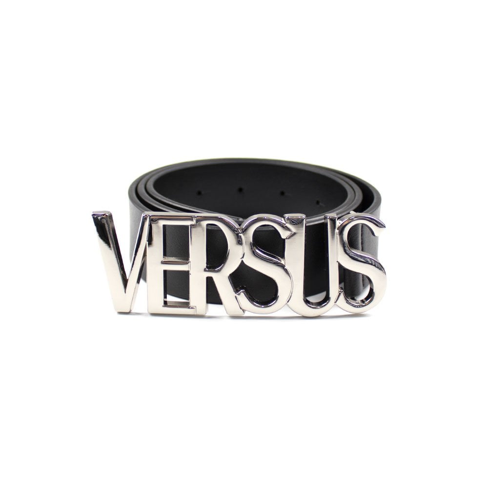 Versace Versus Logo Belt Black