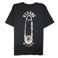 Versace Versus Safety Pin T-Shirt Black