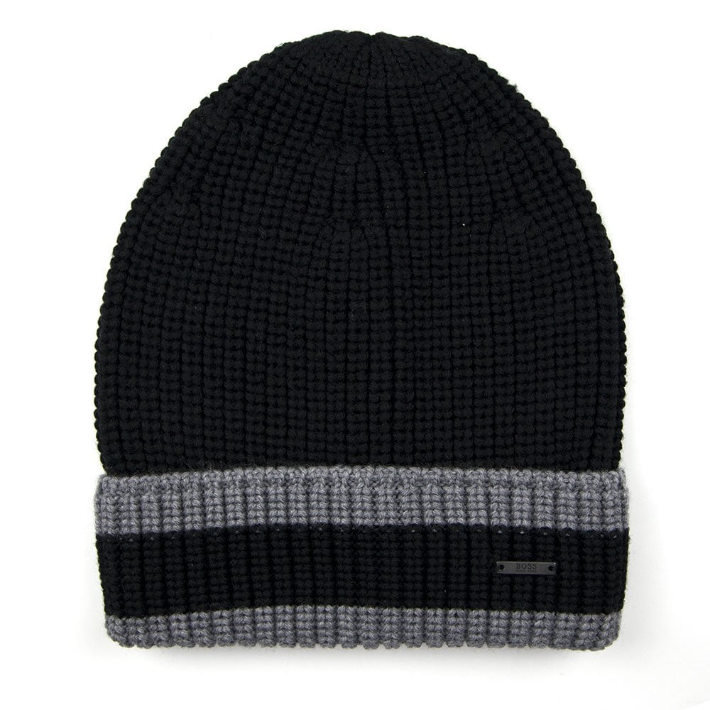Hugo Boss Febbio Beanie Hat Black