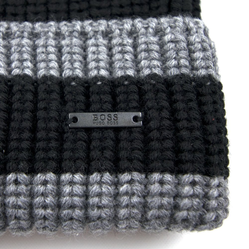 Hugo Boss Febbio Beanie Hat Black