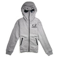 CP Company Undersixteen Goggle Full Zip Up Hoody Grey