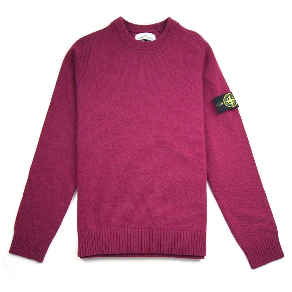 Stone Island Knitted Sweater Purple
