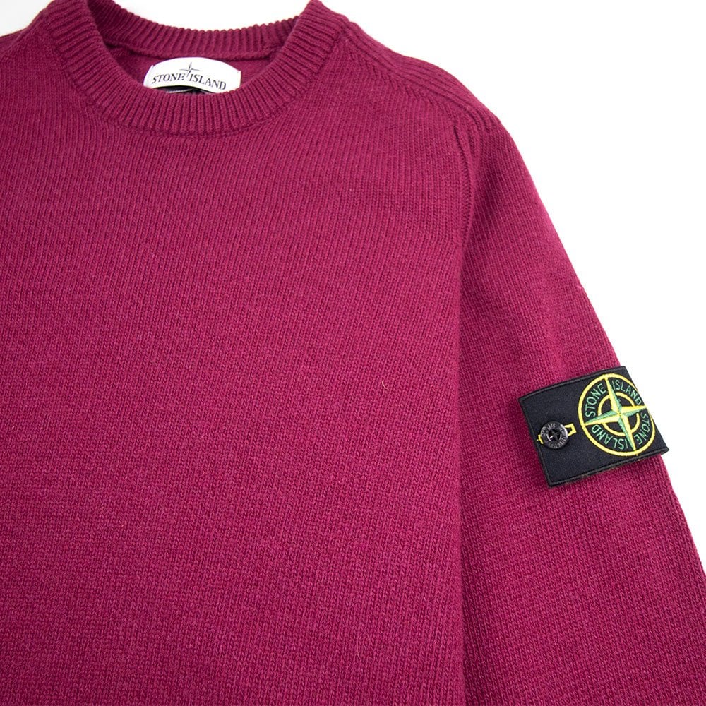 Stone Island Knitted Sweater Purple