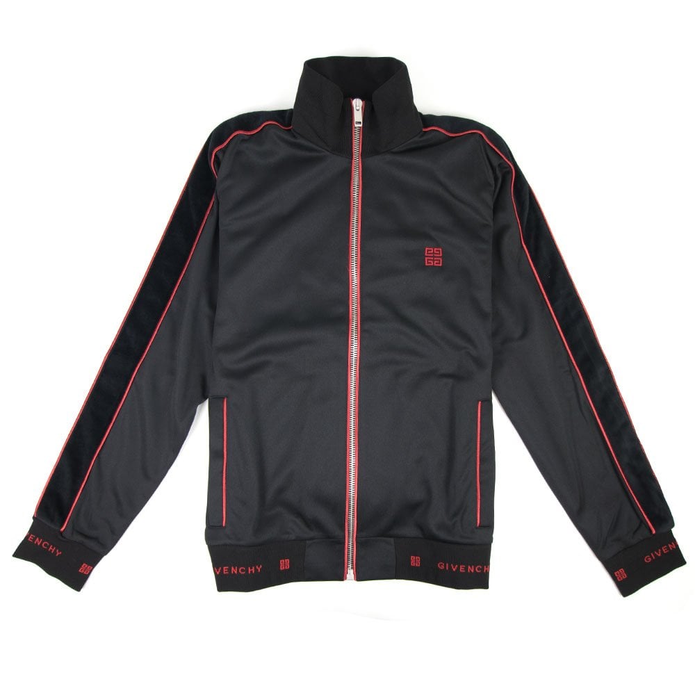 Givenchy Track Jacket Black/Red