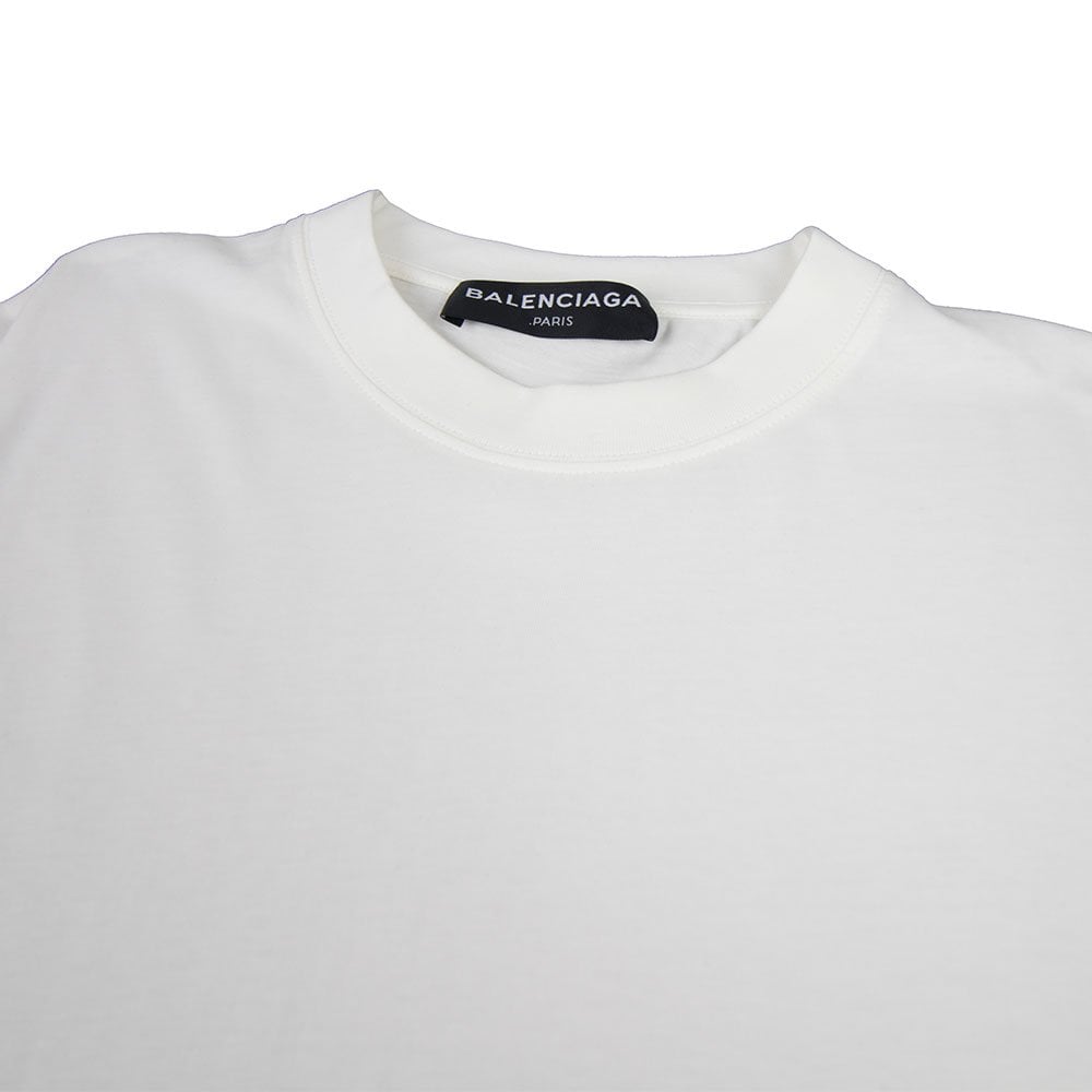 Balenciaga Back Logo T-Shirt White