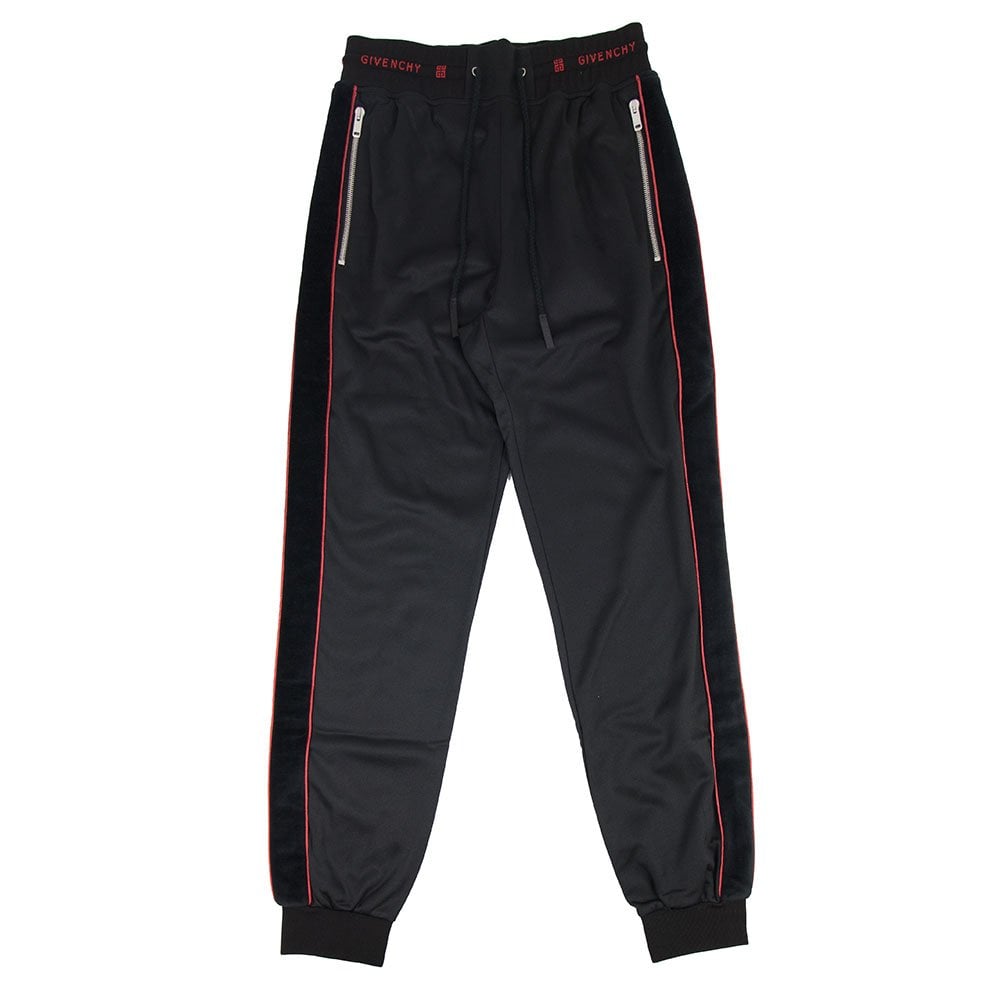 Givenchy Track Pants Black/Red