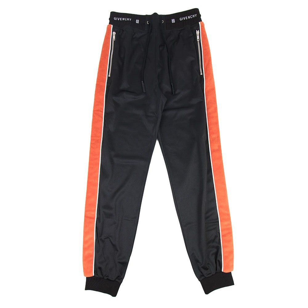 Givenchy Track Pants Black/Orange