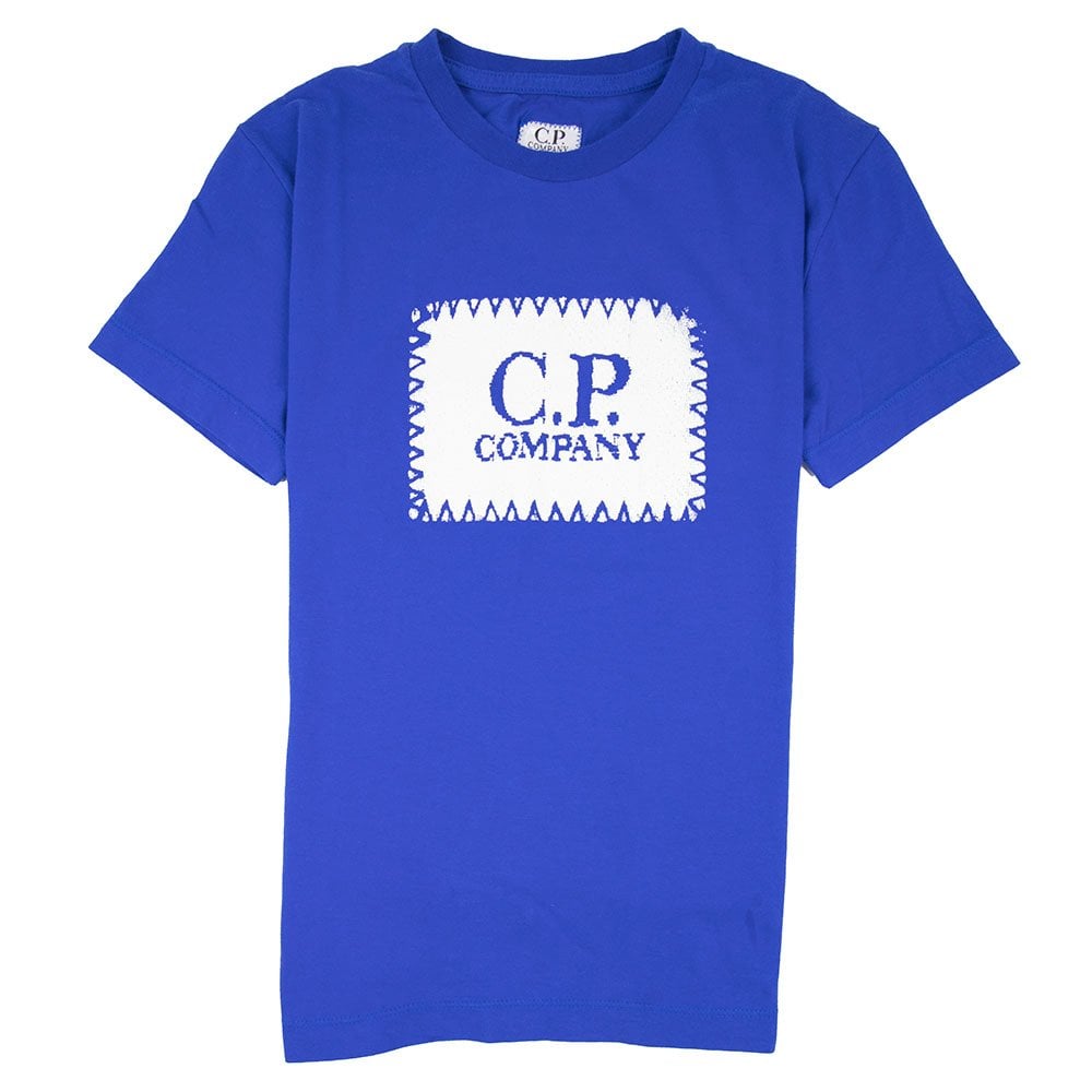 CP Company Undersixteen Patch Logo Electric Blue